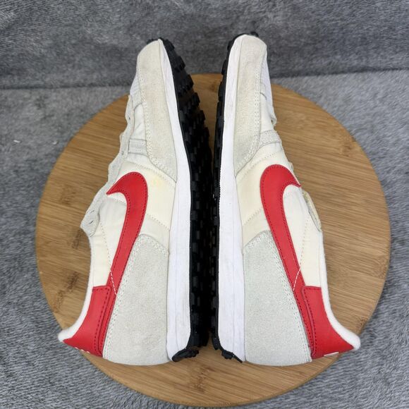 Nike Shoes Mens Size 9 White Red Low Top Athletic Running Sneakers CW7645-100